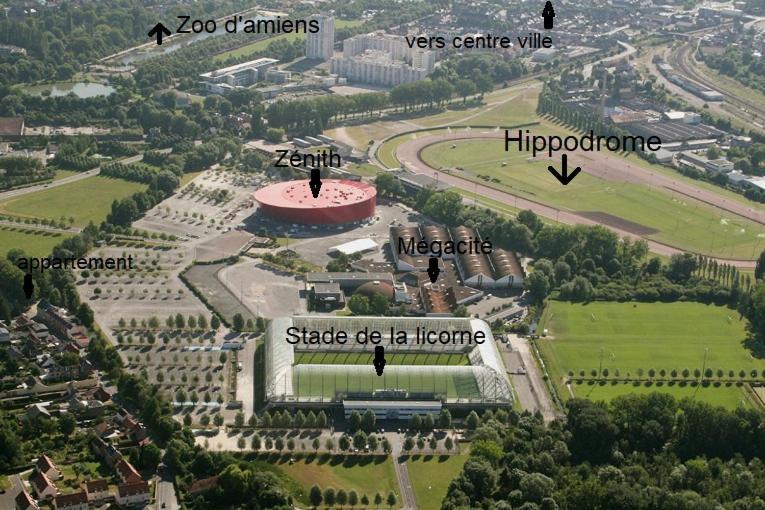 La Venus De Renancourt - Face Au Zenith, Licorne, Megacite Apartment Amiens Exterior foto